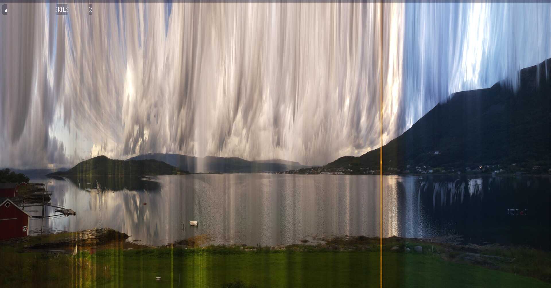 Spjutvika – slitscan