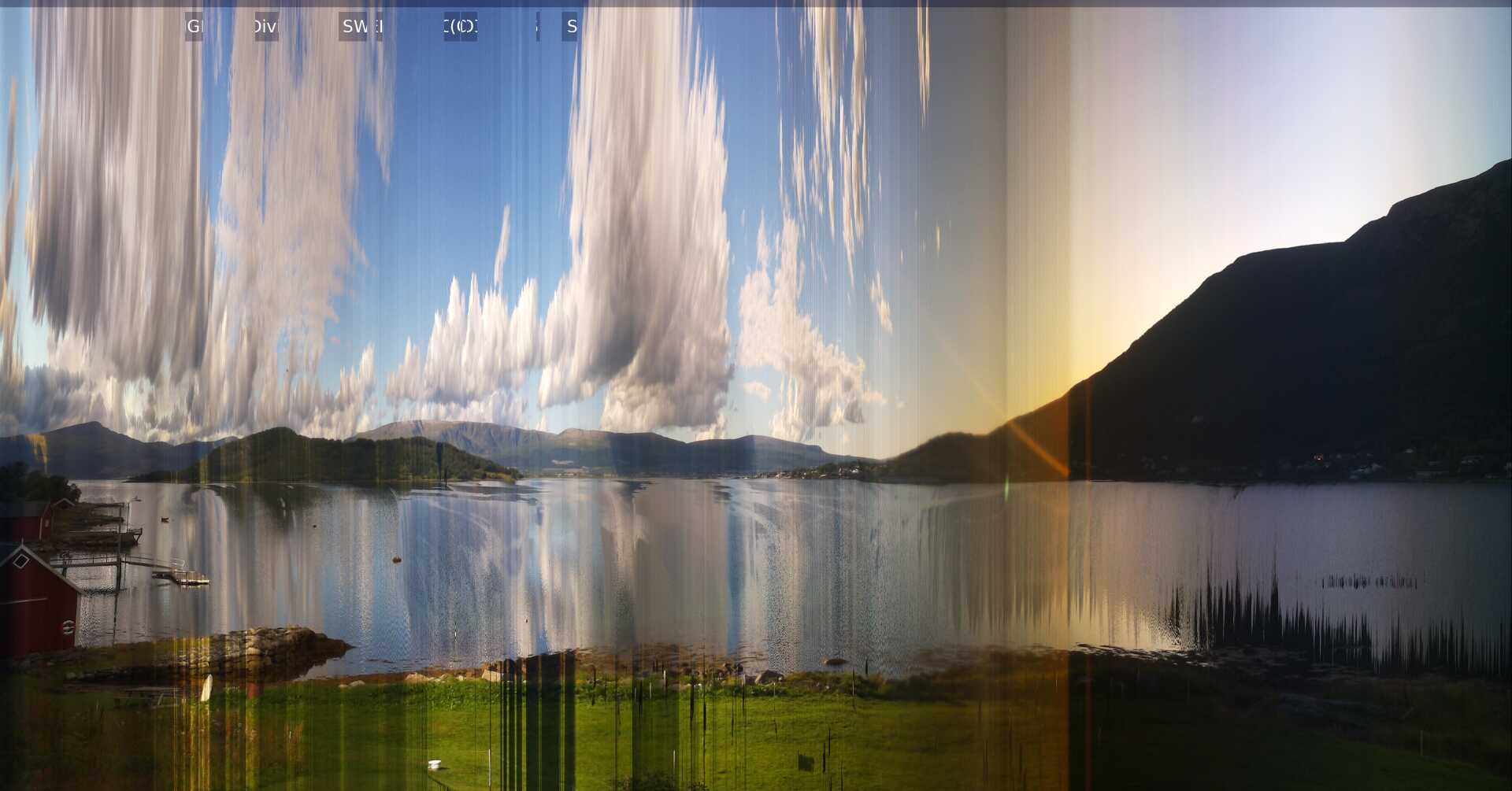 Spjutvika – slitscan