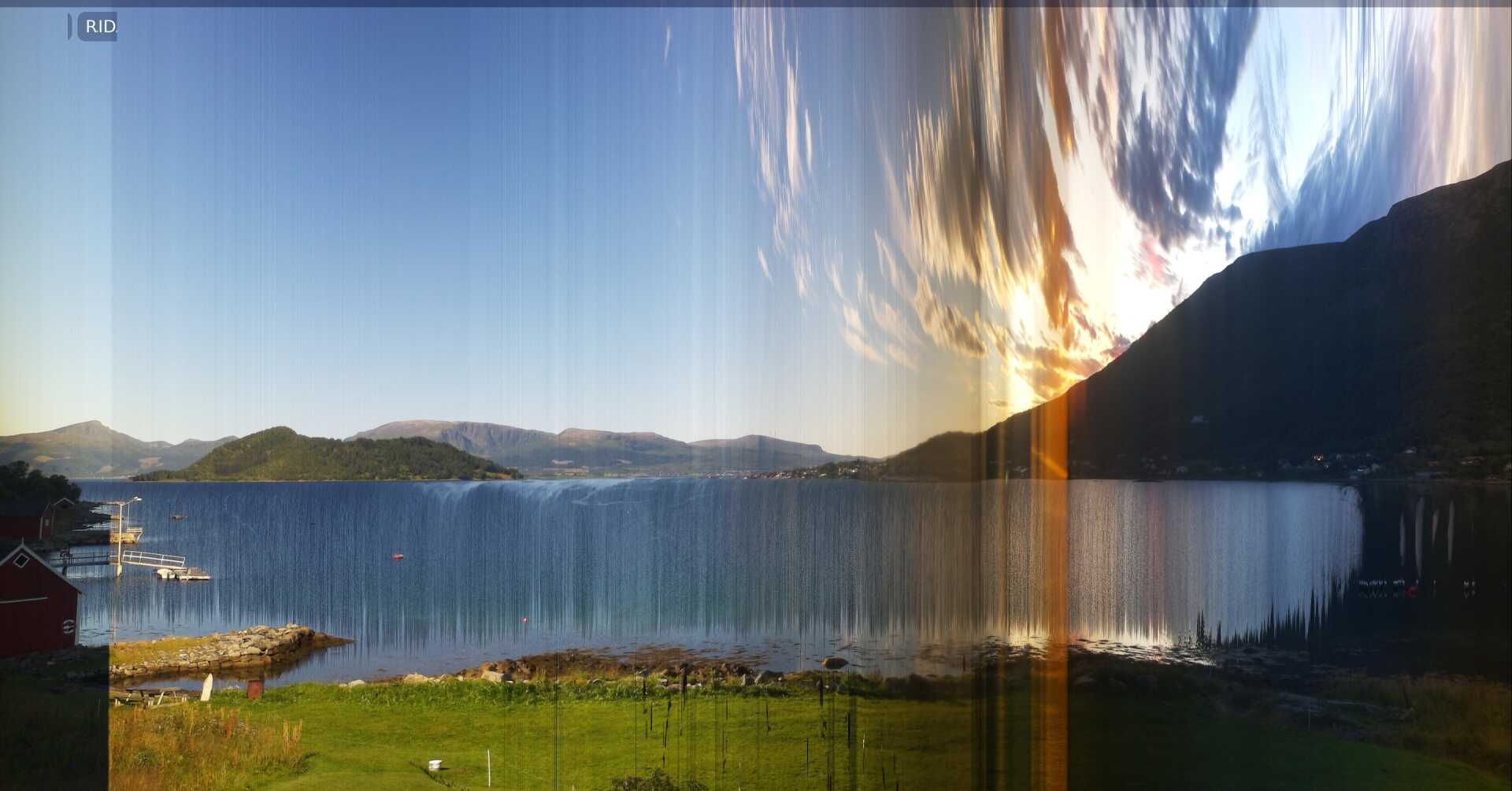 Spjutvika – slitscan